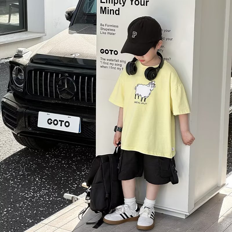 Quần Short Mỏng Thời Trang Mùa Hè 2023 Dành Cho Bé Trai