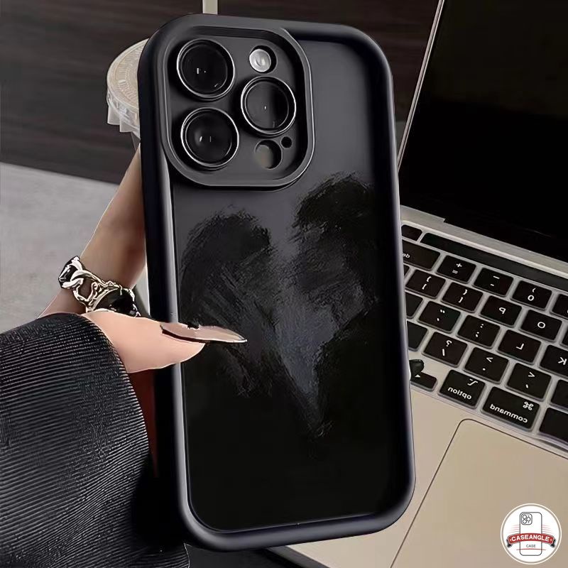 Ốp Điện Thoại Dẻo Họa Tiết Đôi Mắt Thiên Thần Cho iphone 15 xs max 12 pro max 7 6 8 6Splus se 2020 xr x 7plus 11 15 13 14