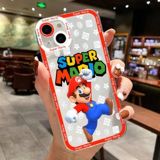 Ốp lưng iphone cạnh vuông Super Mario Game Vintage Aesthetic 8plus/x/xs/11/12/pro/max/plus/promax