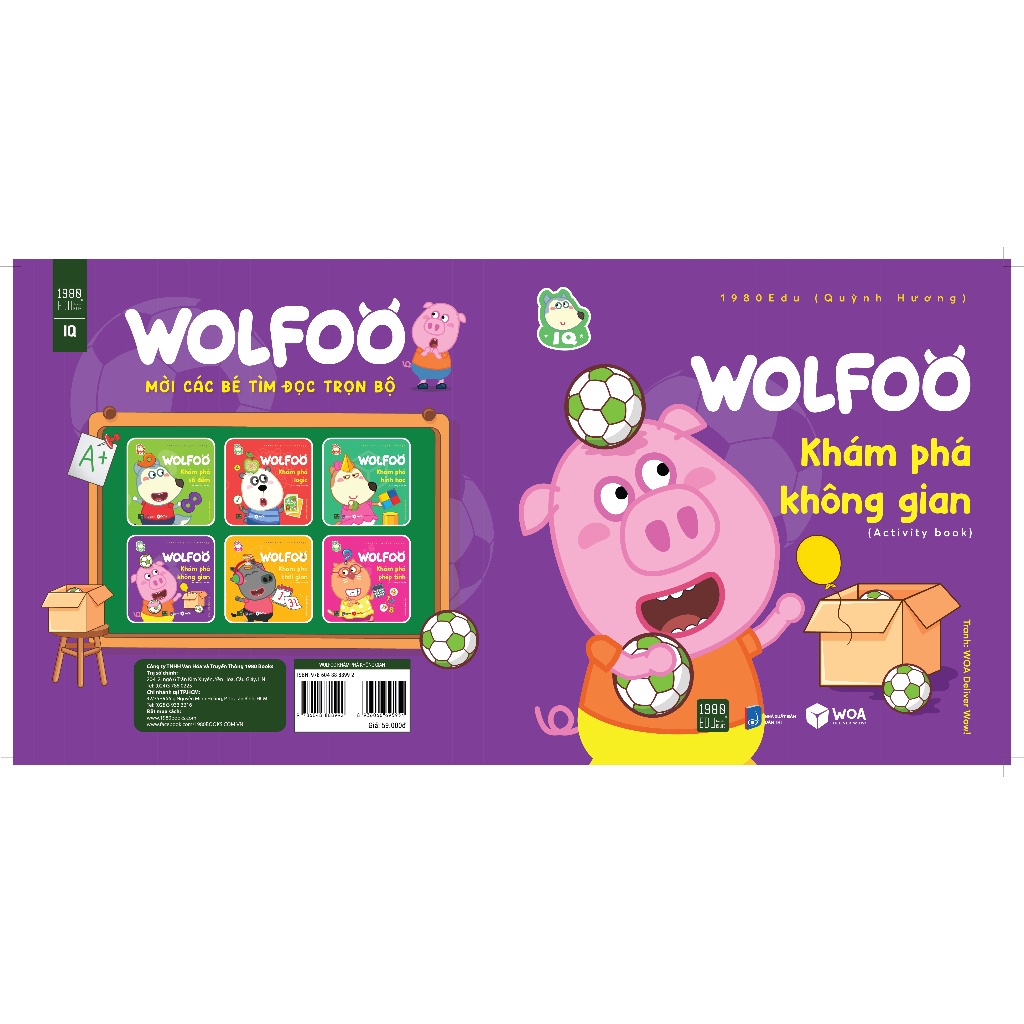 Sách - Wolfoo Khám Phá Không Gian