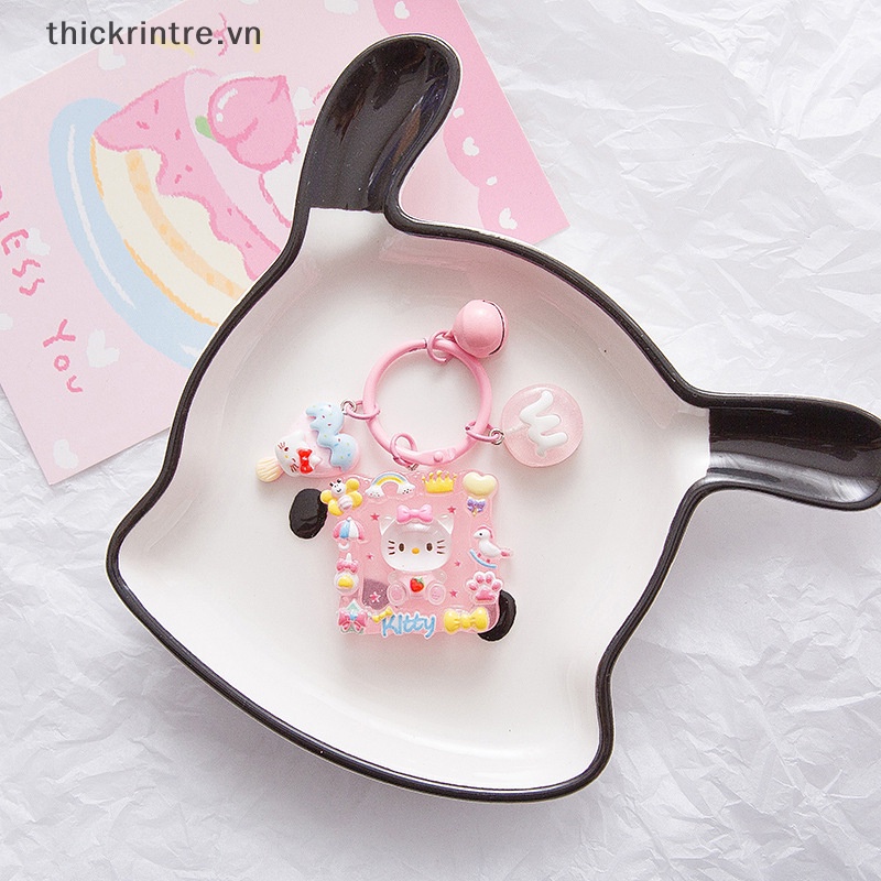 Th kawaii sanrio Móc Khóa resin Phát Quang Hình Búp Bê Hoạt Hình anime pochacco cinnamoroll kuromi hello kitty Đáng Yêu vn