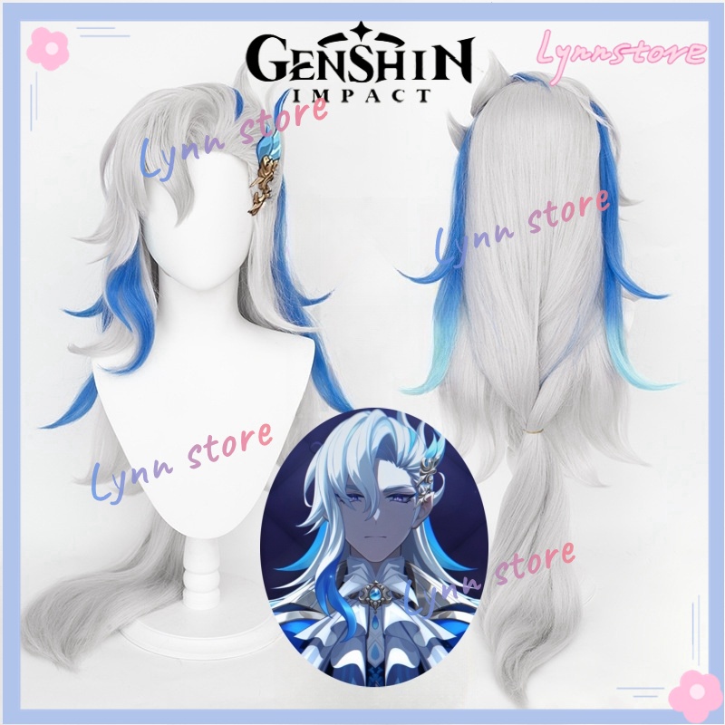 Tóc Giả Hóa Trang neuvillette 110cm Chịu Nhiệt