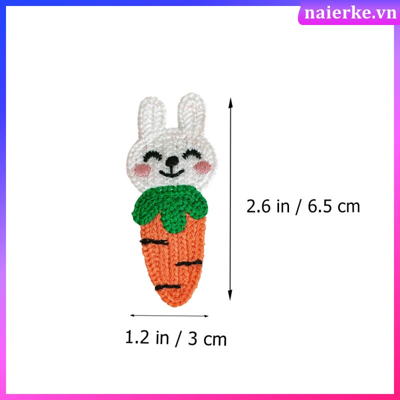 Set 3 Kẹp Tóc Hoạt Hình Dễ Thương Cho Bé Gái