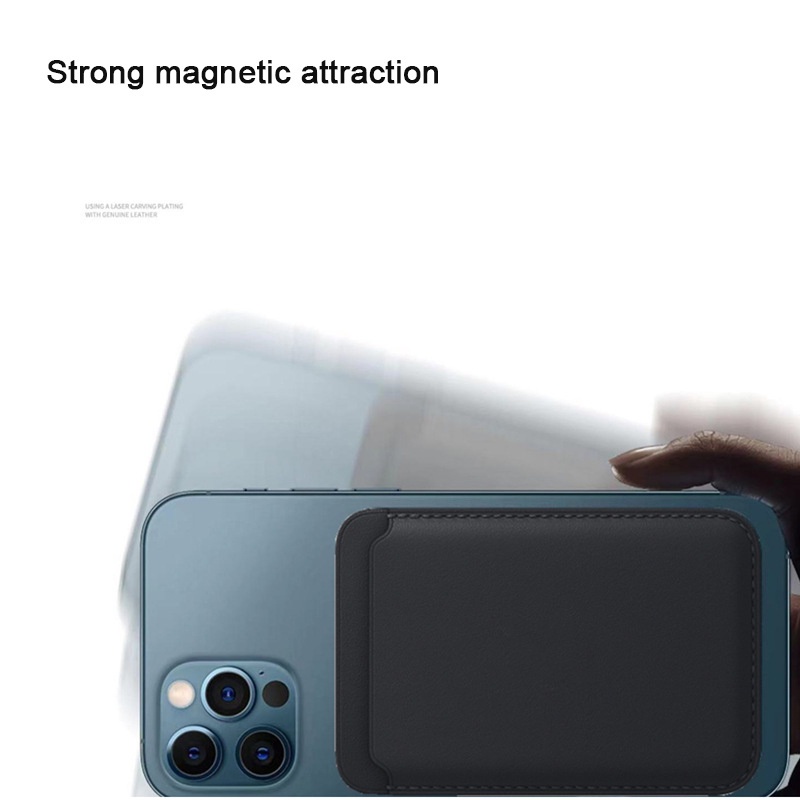 Mới Bao Da Điện Thoại Kèm Ngăn Đựng Thẻ Khóa Nam Châm Cho iphone 12 13 14 15 plus mini pro max popups animation