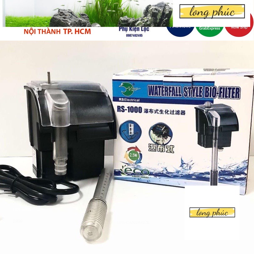 Lọc thác Resun RS 5000 RS 6000 RS 7000 cho hồ cá bể thuỷ sinh