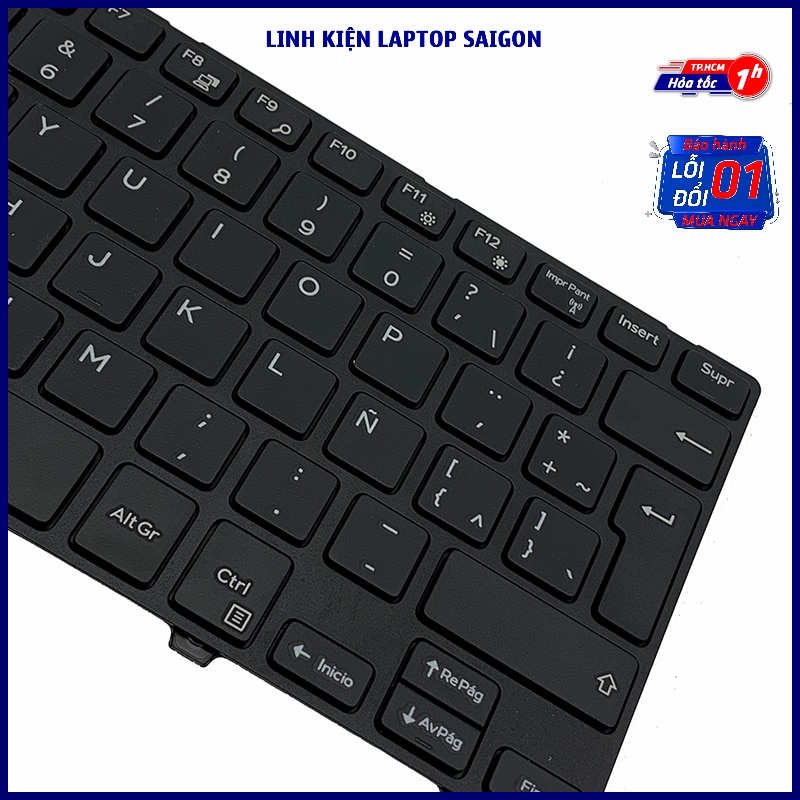 ZIN Bàn phím Dell Inspiron 14 3000 3441 3442 3443 3451 3452 3458 3468 3445 Vostro 3449 3467 3468 Latitude 3450 3460 3470
