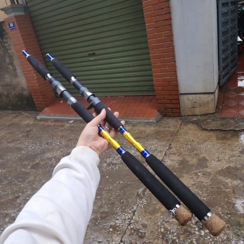 Cần Câu Cắm Gốc Chuyên Jig Biển Siêu Trâu Bò,Siêu Tải Cá