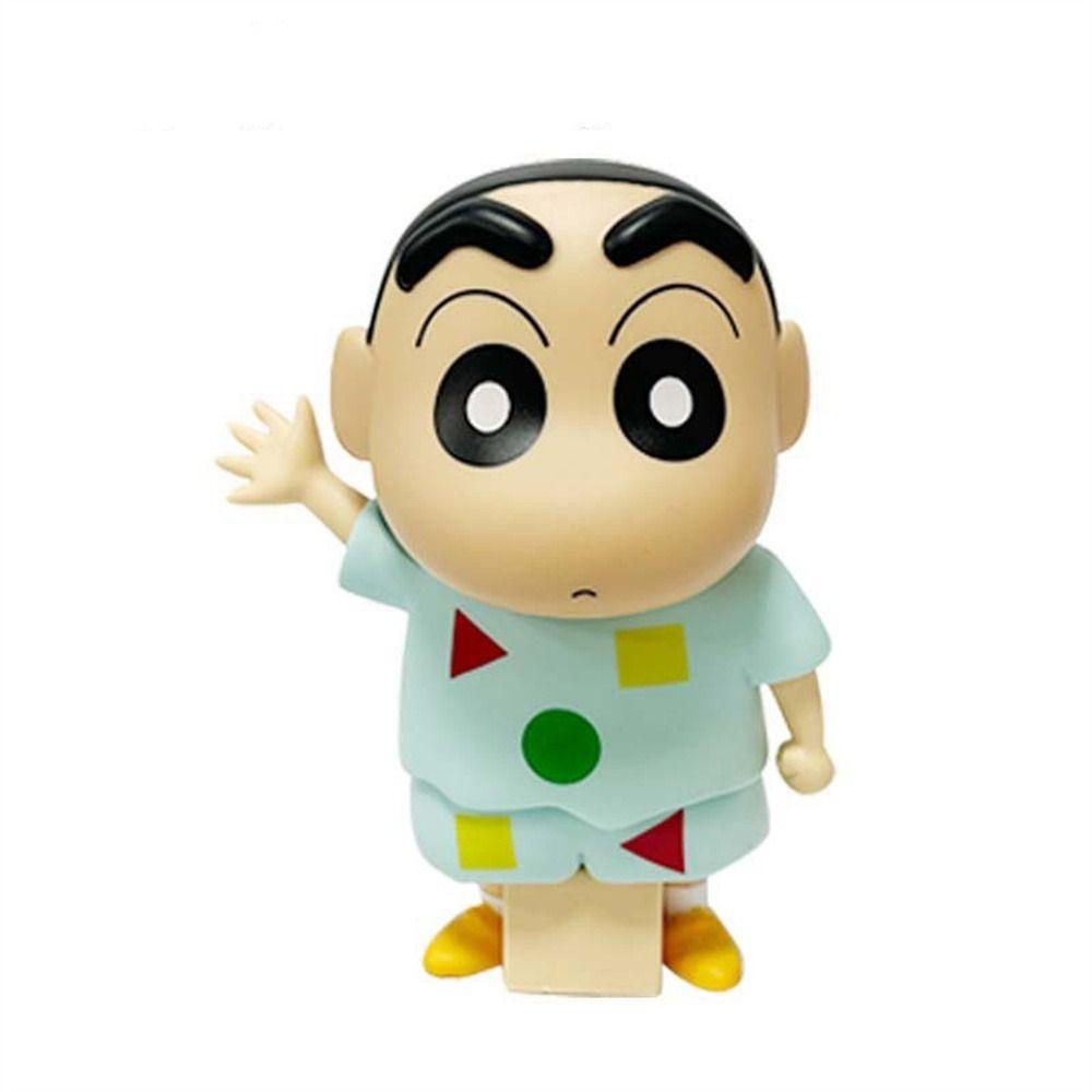 Mmluck nohara shinnosuke Đồ Chơi Mô Hình Nhân Vật shin-chan Bằng pvc Trang Trí Làm Quà Sinh Nhật