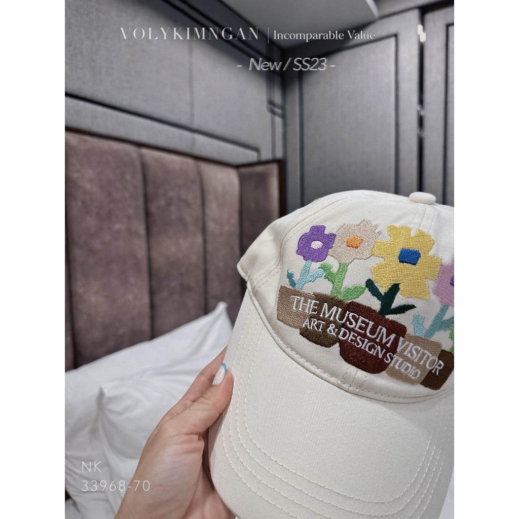 Nón hoa ma.rithe 3 màu