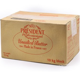Bơ lạt President của Pháp - Nguyên thùng 10kg