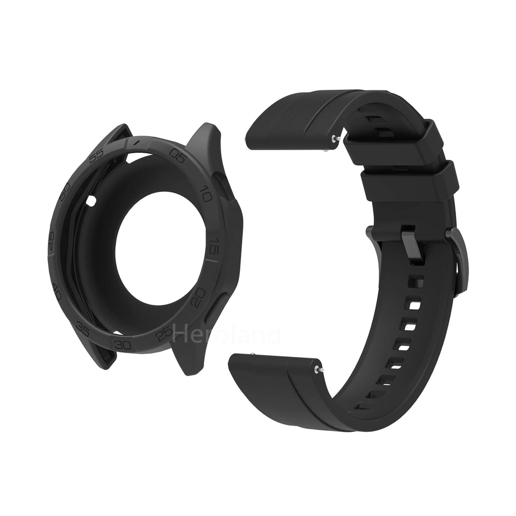 Dây Đeo Đồng Hồ 22mm Bằng Silicon Kích Thước 4 46mm Chuyên Dụng Cho huawei gt4 46mm Ốp