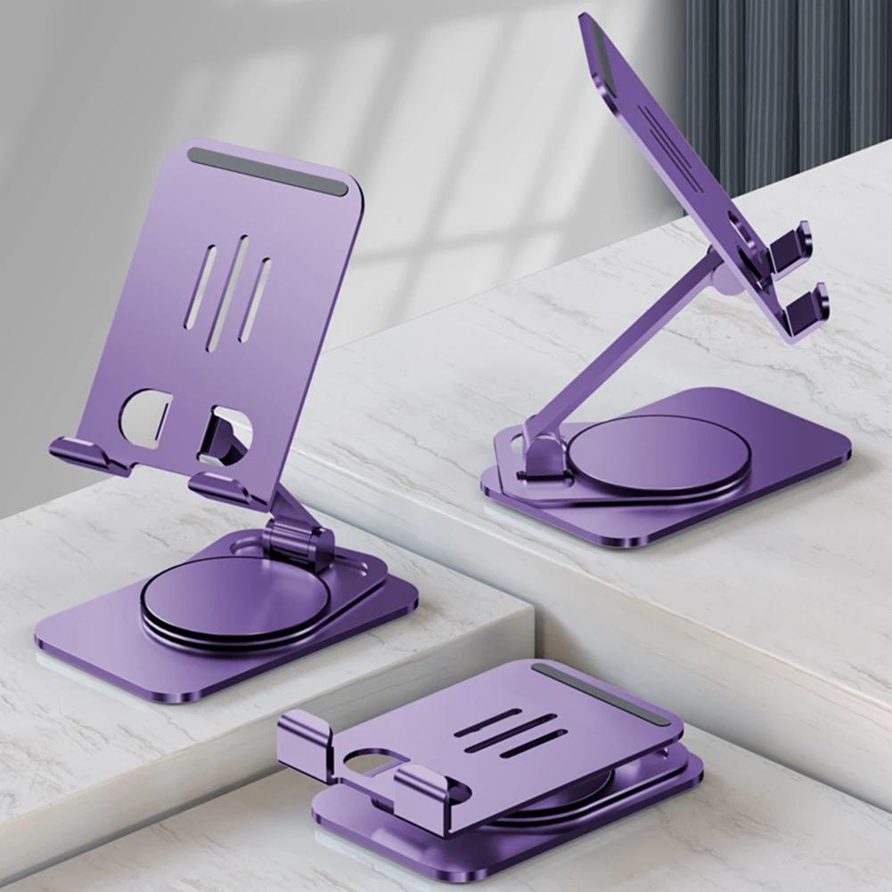 360° Giá Đỡ Điện Thoại Để Bàn Bằng Kim Loại Có Thể Điều Chỉnh Cho iphone ipad