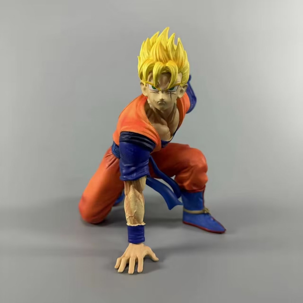 Mô Hình Nhân Vật son goku Trong dragon ball 17cm Trang Trí Bàn Làm Việc