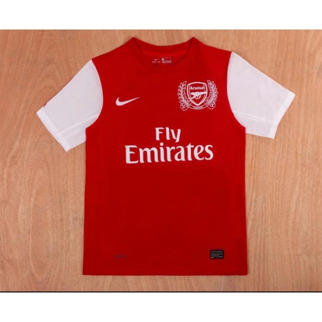 Áo Bóng Đá Màu Đỏ Phong Cách retro Dành Cho 11-12 ar-sen-al 125th s-2xl