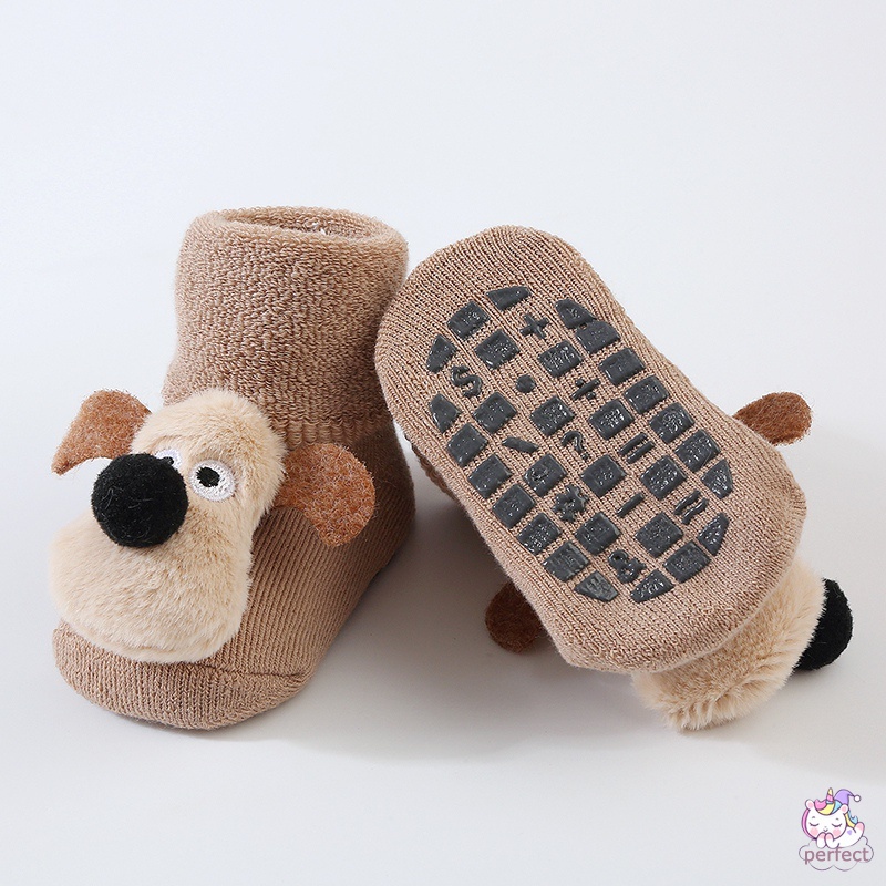 Đôi Vớ cotton Chống Trượt In Hoạt Hình Cho Bé Sơ Sinh