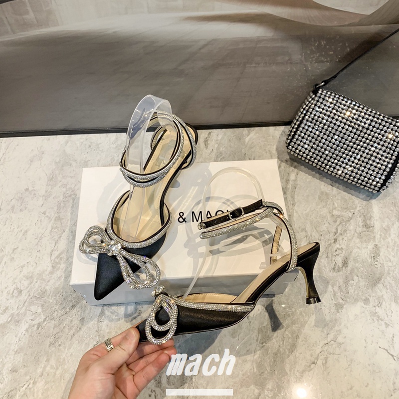 Giày Cao Gót Mũi Nhọn Thời Trang Quyến Rũ Cho Nữ