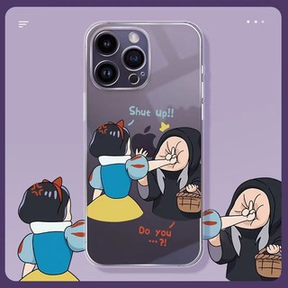 Mềm Ốp Điện Thoại Dẻo Họa Tiết Công Chúa Bạch Tuyết Cho iphone 11 12 pro max x xr xs max se 7 plus 8 plus 13 pro max 14 pro max