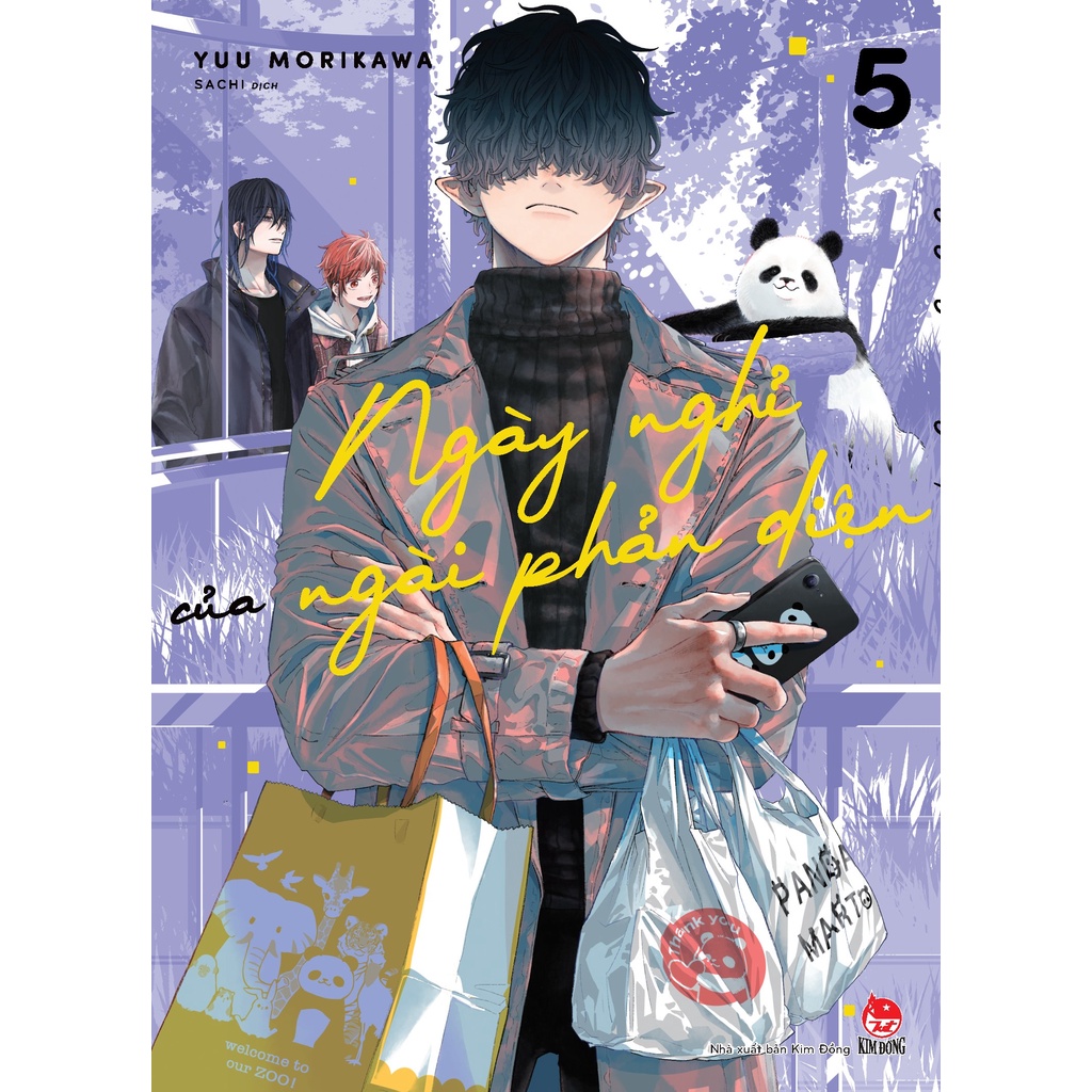 Sách Ngày Nghỉ Của Ngài Phản Diện - Tập 5 - Tặng Kèm PVC Bookmark