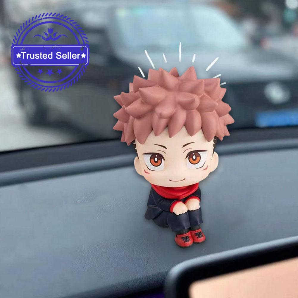 Mô Hình Nhân Vật yuji itadori gojo satori Hoạt Hình anime jujutsu kaisen p2e4 Bằng pvc Trang Trí Bảng Điều Khiển Xe Hơi