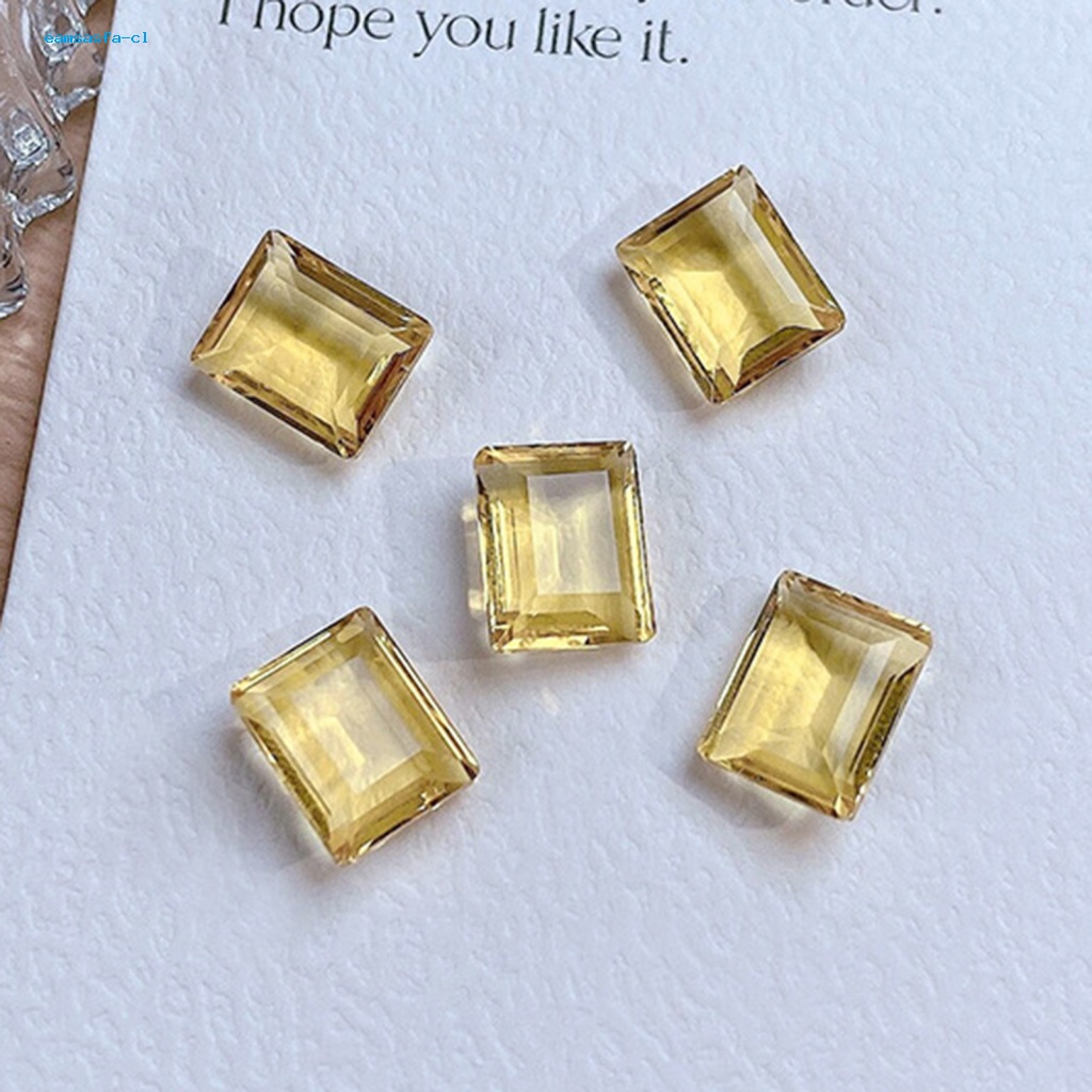 Set 10 Hạt Đá Pha Lê 3d Trang Trí Móng Tay Nghệ Thuật diy charms