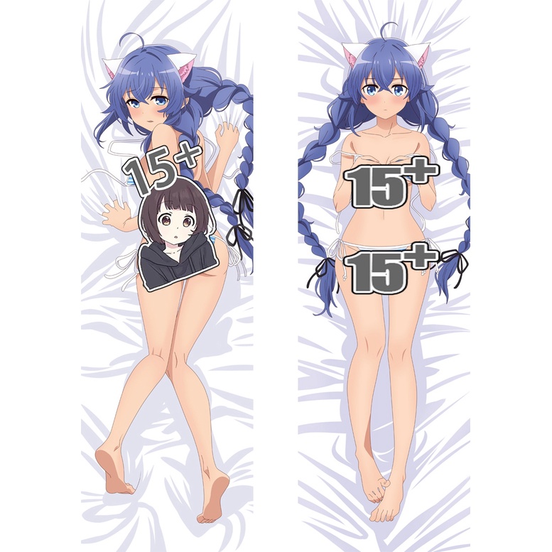 Vỏ Gối In Hình Nhân Vật game Sakura Muslin tensei roxy Dia Và eris greyrat