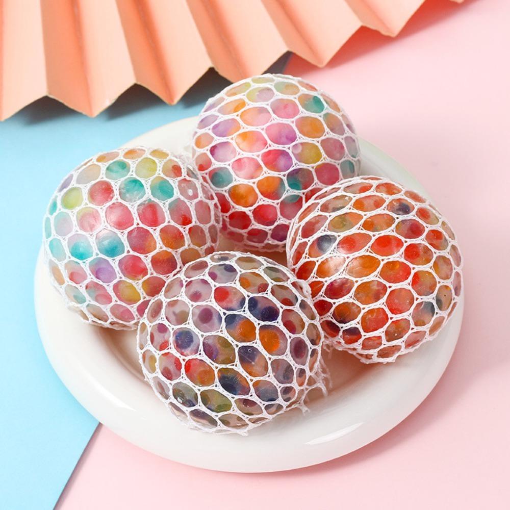 Shanlin Quả Bóng grape Nhiều Màu Sắc Bóp Tay Thư Giãn Đồ Chơi Cho Tiệc Giáng Sinh