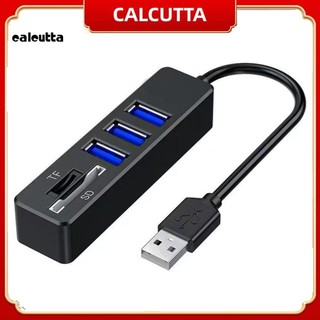 Bộ chia usb hub 5 trong 1 tốc độ cao đa năng 20 đầu đọc thẻ sd / tf cho laptop