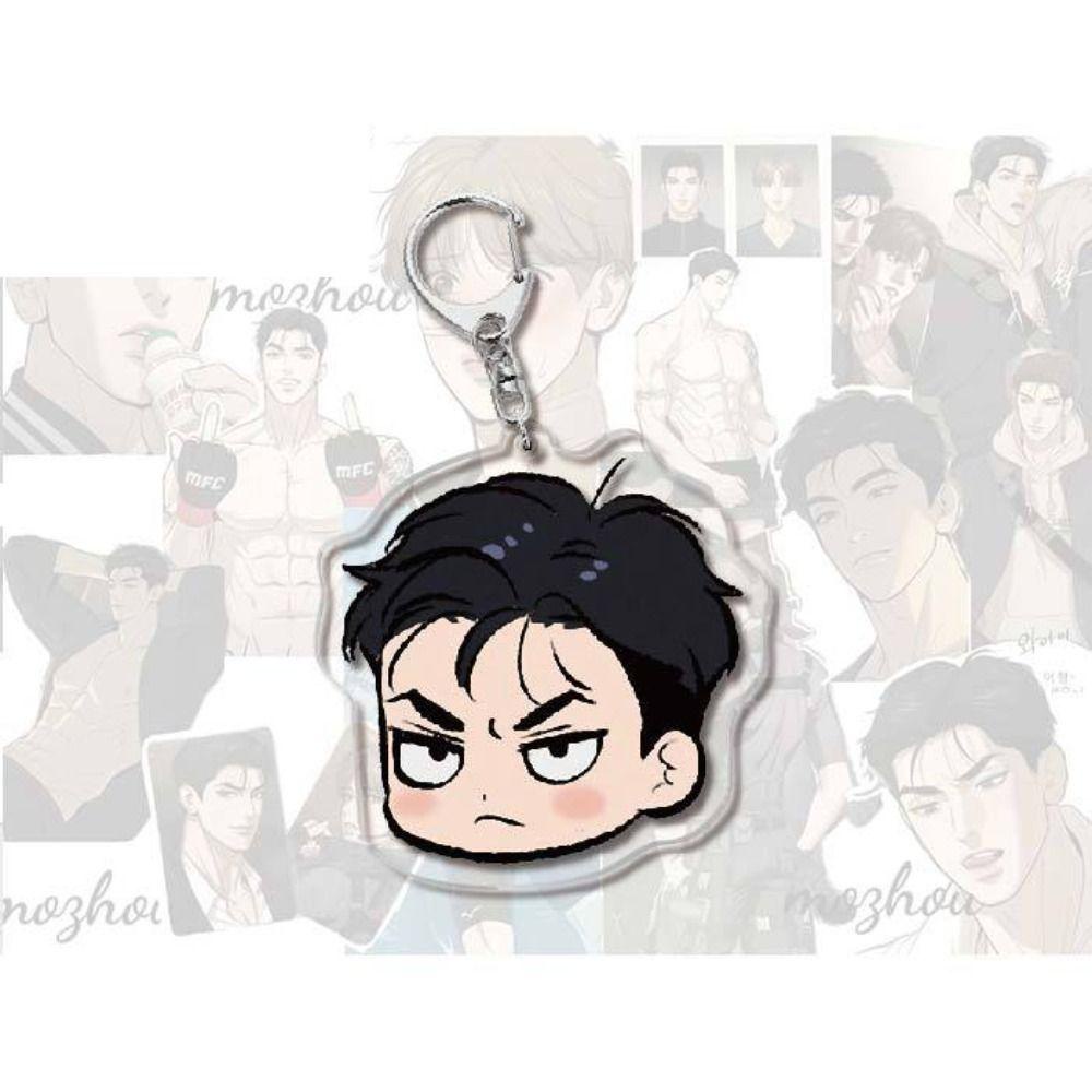Lanfy manwha jinx Móc Khóa Mô Hình manwha jinx Hoạt Hình jaekyung kim dan Bằng acrylic Mặt Dây Chuyền anime bl manwha jinx