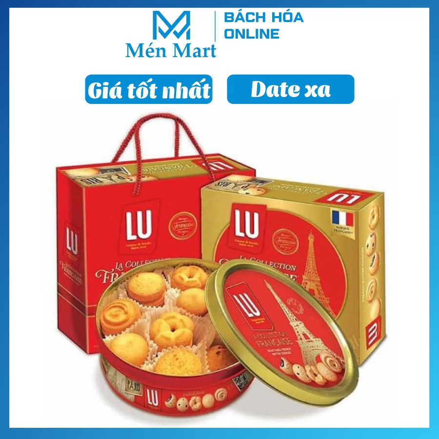 Bánh Quy Bơ LU COOKIES Pháp hộp 180g/310g/540g/708g