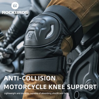 ROCKBROS Đệm Bảo Vệ Đầu Gối Chống Va Chạm Chống Gió Siêu Nhẹ Phản Quang Tiện Dụng Khi Lái Xe Mô Tô