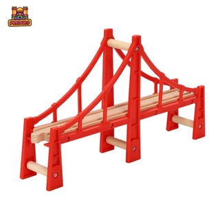 Predolo Bộ Đồ Chơi Đường Ray Xe Lửa Bằng Gỗ Cho Bé