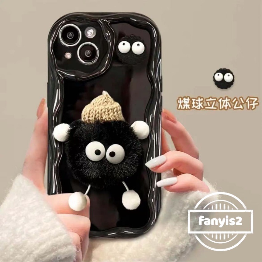 Ôp Điện Thoại Silicon Dẻo Họa Tiết 3d Dễ Thương Cho iphone 15 11 14Pro 13 12Promax 14Plus x xr Xsmax 8 7 6 6Splus se 2020 Ốp