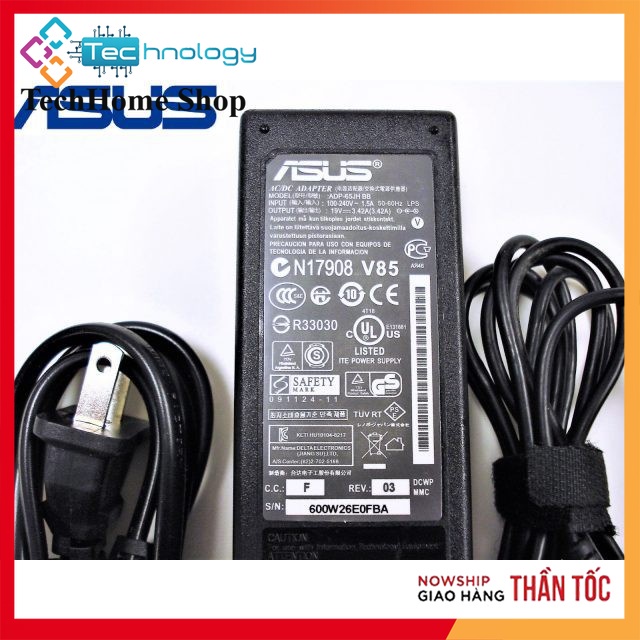 Sạc laptop Asus K50, K50C, P50, P50IJ, P505 Adapter