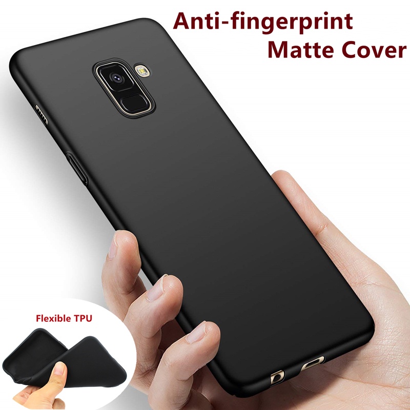 Dành Cho Samsung Galaxy J6 2018 SM-J600F J600F FDS J600G J600FN J600GF Slim Soft Micro-Fodted Matte 