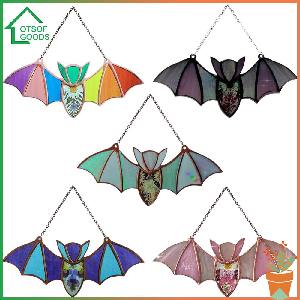 ✿ Túi Xách Nhiều Ngăn Tiện Dụng Thời Trang ✿ Dơi Bằng acrylic Nhiều Màu Treo Tường Trang Trí Phong Cách halloween