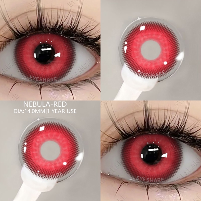 1 Cặp Kính Áp Tròng Nhiều Màu 0 Độ Dùng Hóa Trang Nhân Vật anime