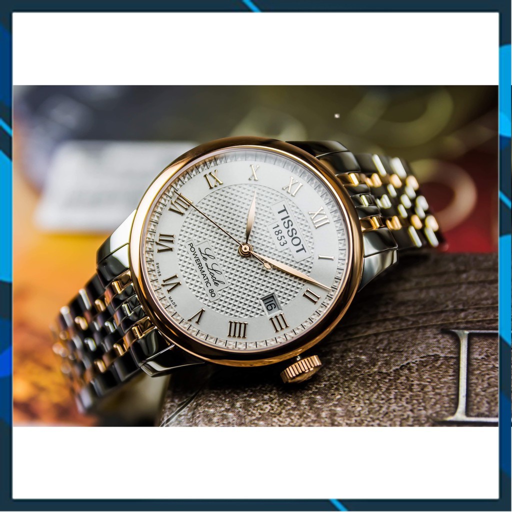 Đồng hồ nam chính hãng Tissot Le Locle Powermatic 80 T006.407.22.033.00 - Máy  Cơ - Kính Sapphire NEW