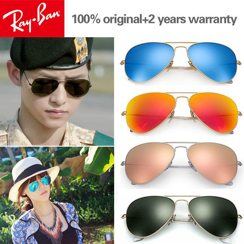 Kính râm RayBan 100% nguyên bản 3026 3025 nam nữ