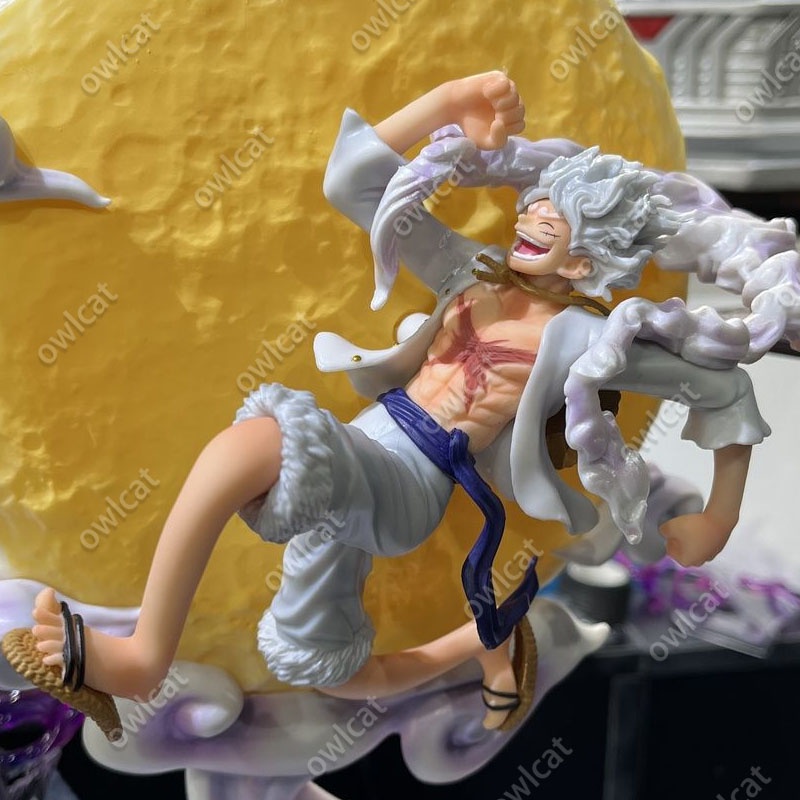 Mô Hình Nhân Vật One Piece Gear 5 Luffy  28cm Big Size Monkey D Luffy Wano Nika Fruit Awakening VS Kaidou Version Gear Fifth Wanokuni Anime ONEPIECE PVC Figure Packed in box Model