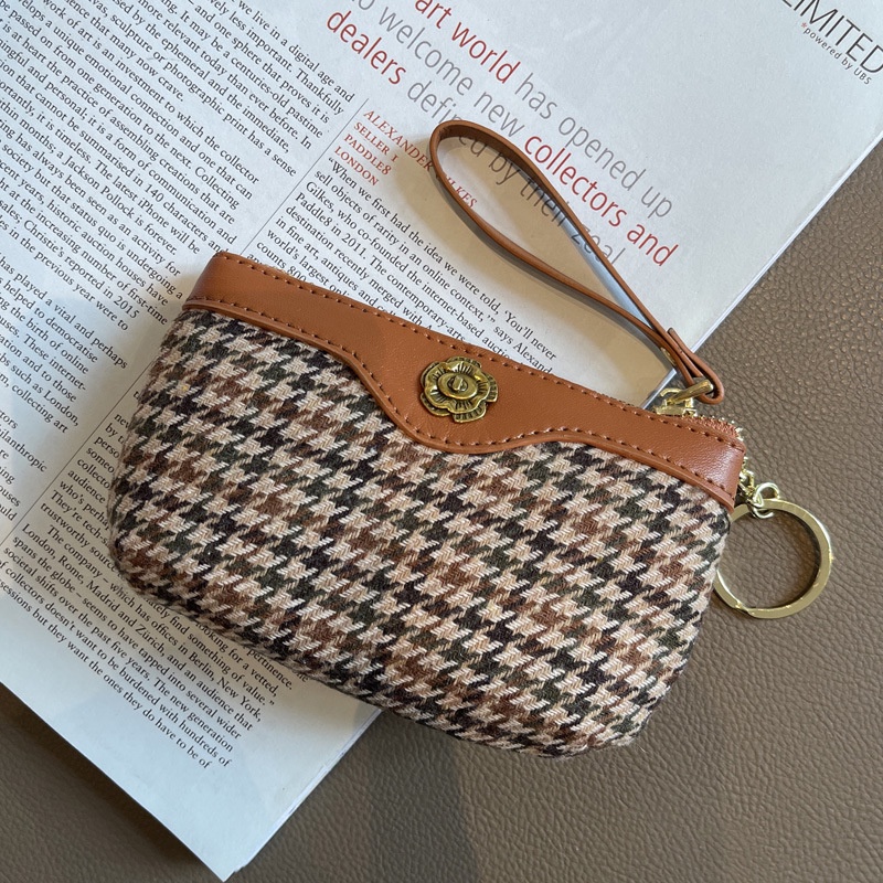 Ví Đựng Tiền Xu mini Có Khóa Kéo Thời Trang Dành Cho Nữ