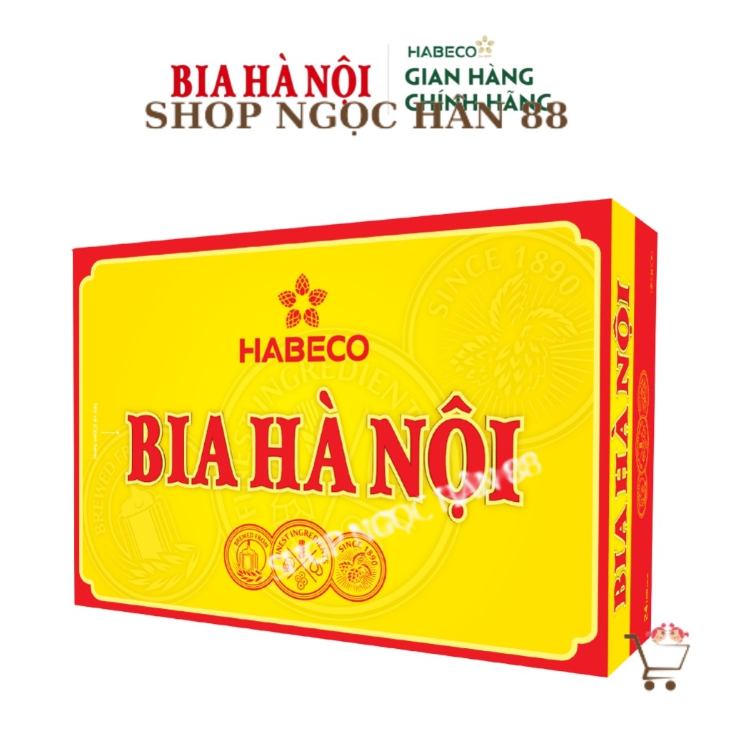 Thùng 24 lon Bia Hà Nội -