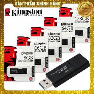 Usb 4gb/8gb/16gb/32gb/64gb kingston datatraveler 100 g3