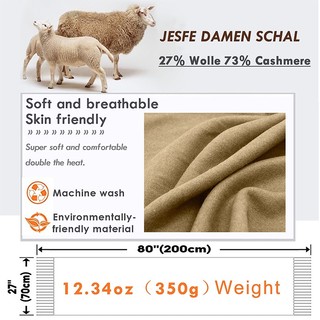 Khăn Choàng cashmere Gợn Sóng