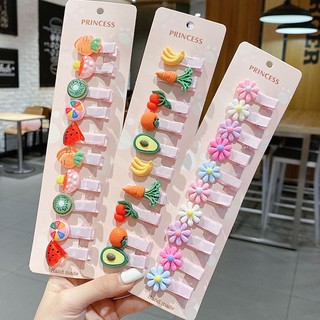 Set 10 Kẹp Tóc mini Dễ Thương Cho Bé