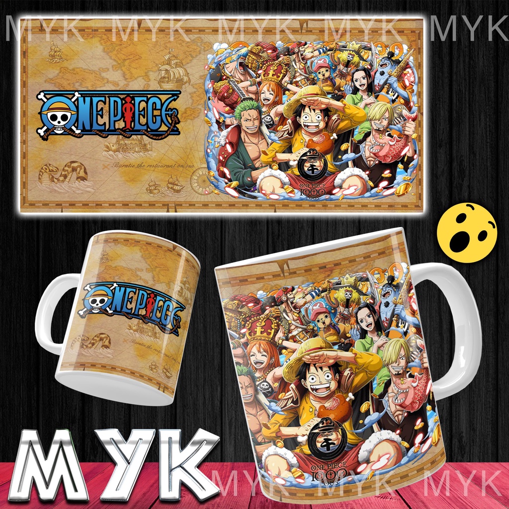 Cốc ly sứ THIẾT KẾ ANIME ONEPIECE