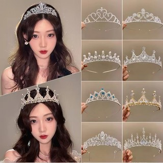 Cài tóc hình vương miện đính đá lấp lánh