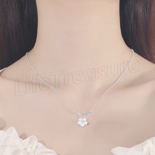 Dây chuyền xương rồng / mặt dây chuyền hình hoa đào nhẹ nhàng thời trang