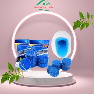 [Bán Sỉ] Gói 10 Viên Tẩy Bồn Cầu,tẩy Và Khử Mùi Hôi Nhà WC Siêu Sạch ,Gói 10 Viên Tẩy Xanh