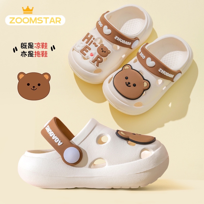 ZOOMSTAR dép cá mập dép cho bé trai sandal bé trai sandal bé trai dép cross cho bé chất lượng thời trang thoải mái 2023 NEW STYLE RTX23919TA 38Z230918