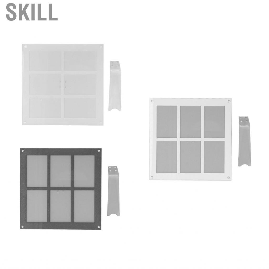 Skill Photo Frame 6 In 1 Magnetic Acrylic 22x22x12.5cm 3inch Picture F